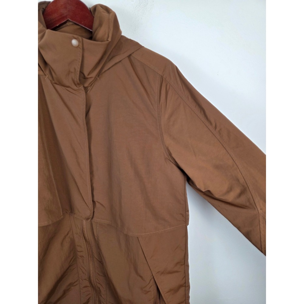 Lululemon Always Effortless Long Jacket Roasted Brown LW4BW9S Womens 6 - Picture 3 of 11